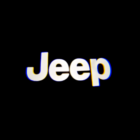 Jeep Cherokee Trailhawk Premium Under Side Wing Mirror Projector Puddle Lights Various Designs 2014-2023