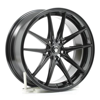 WHEEL ALUM GLOSS BLK 18X8