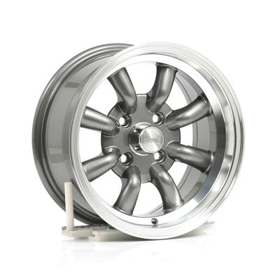WHEELS ALUM GLOSS GRAY 15X7