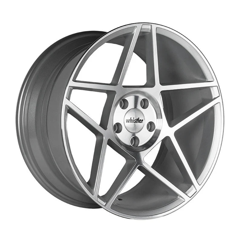 Whistler KR5 Full Silver Wheels – Set of 4