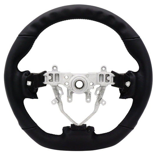 BLOX Racing Leather Steering Wheel - 08-14 WRX/STi