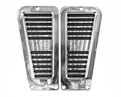 DOOR JAM VENTS WITH ENGRAVED F