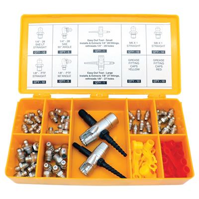COMPLETE GREASE FITTING KIT