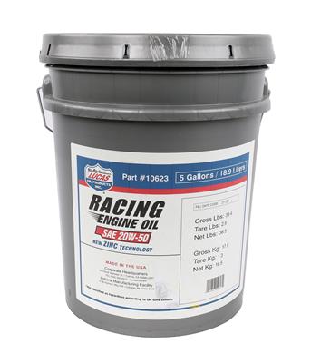 RACE OIL 20W50 5 GAL PAIL