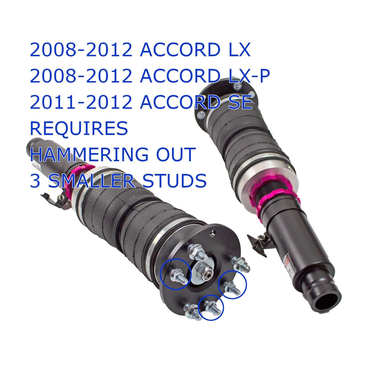 GODSPEED Honda Accord (CP/CS) 2008-12 Mono-Air Strut Lowering Kits