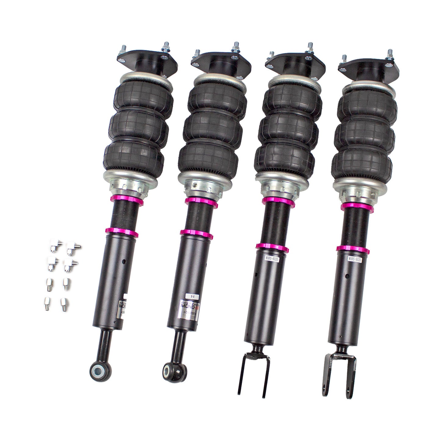 GODSPEED Lexus LS460 / LS460L RWD (UCF46/UCF47) 2013-17 Mono-Air Strut Lowering Kits