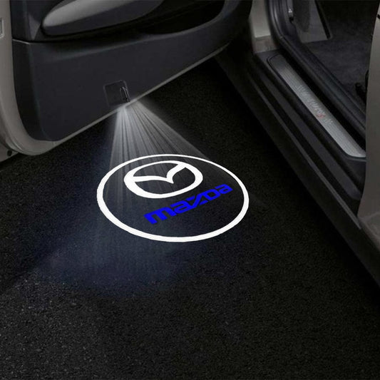 Mazda CX-5 Door Stick On Puddle Lights Various Designs 2013-2026