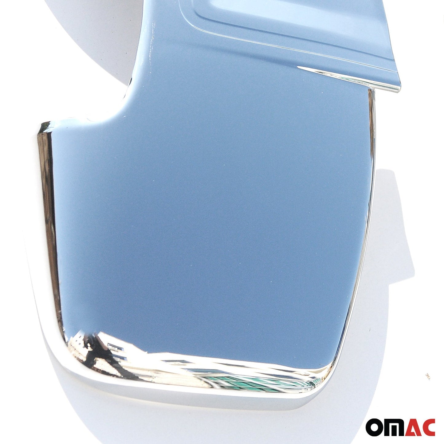 2015-2026 Ford Transit Side Mirror Cover Caps Stainless Steel Chrome Silver 2 Pcs