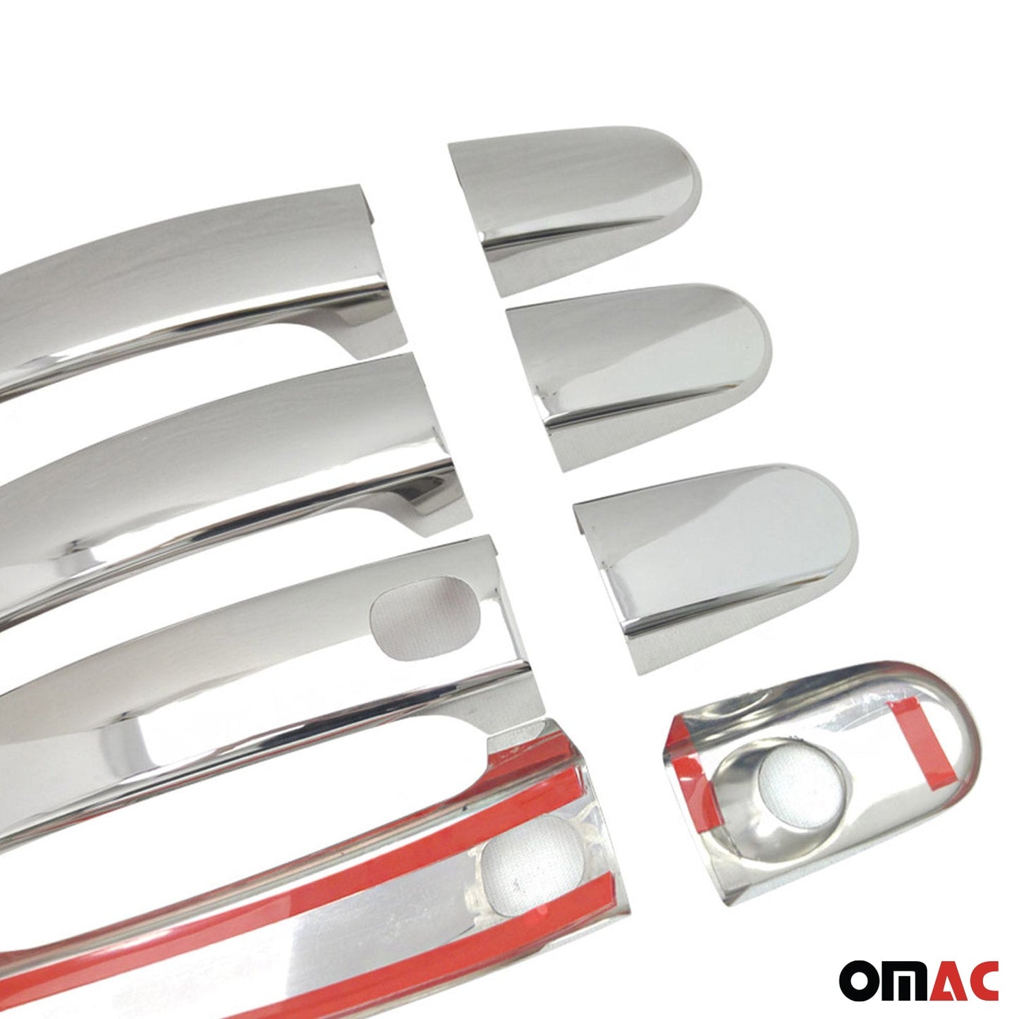 2010-2023 Ford Transit Connect Car Door Handle Cover Protector Stainless Steel Chrome 8 Pcs