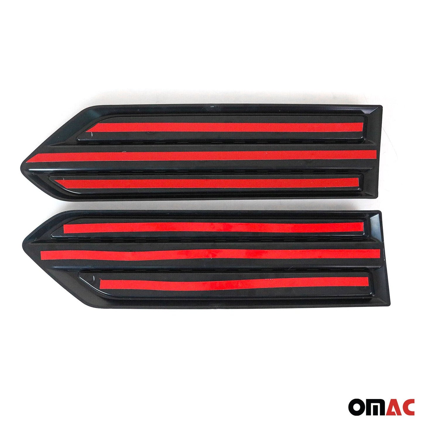 2011-2016 Kia Sportage Side Door Molding Trim Skirt Garnish ABS Black 2Pcs