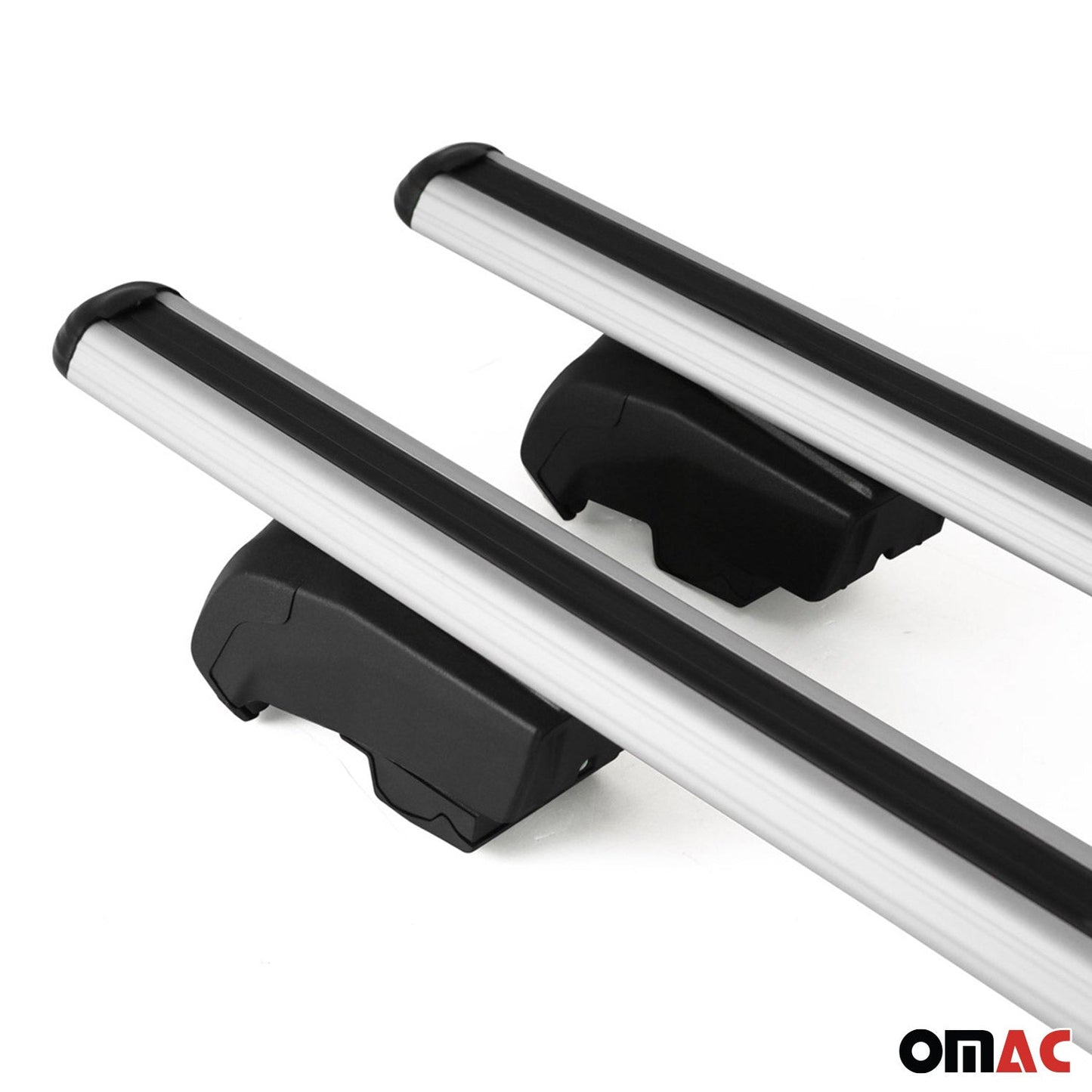 2019-2025 BMW X4 G02 2.gen Roof Rack Cross Bars Black Luggage Carrier 2 Pcs