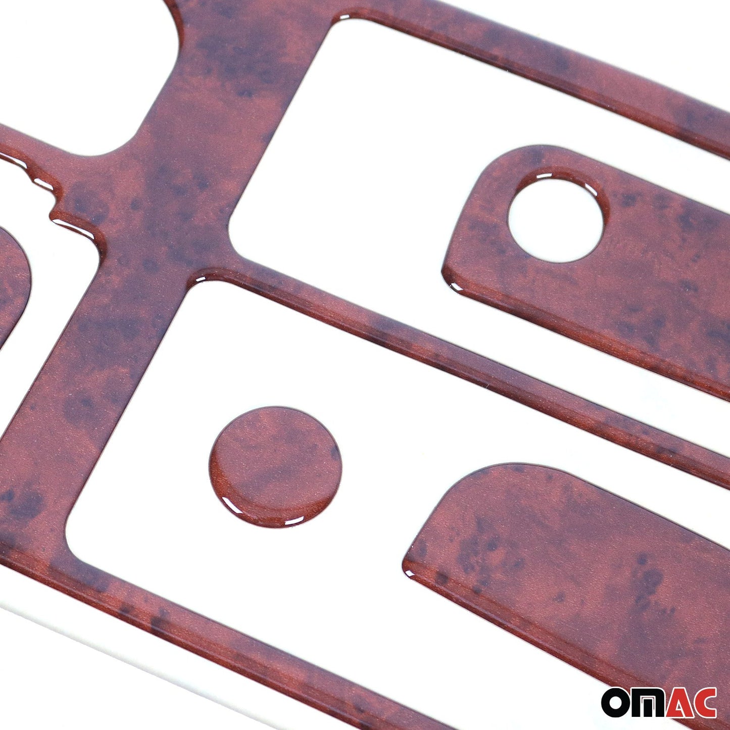2009-2013 Toyota Corolla Sedan Wooden Look Dashboard Console Trim Kit 15 Pcs