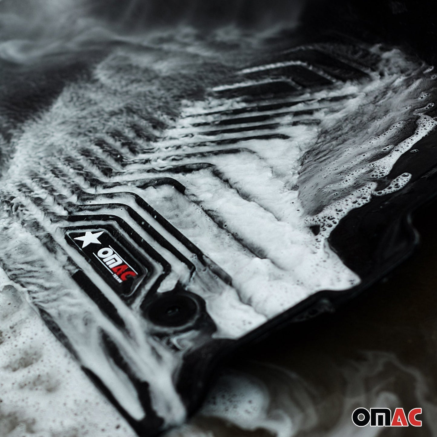 2021-2026 Chevrolet Tahoe Premium Floor Mats Liners First and Second Row Set Black