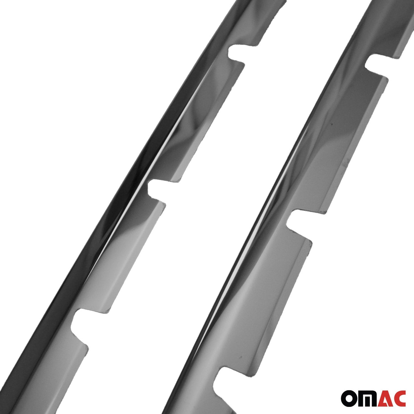 2016-2024 Mercedes Metris Front Bumper Trim Molding Stainless Steel Dark