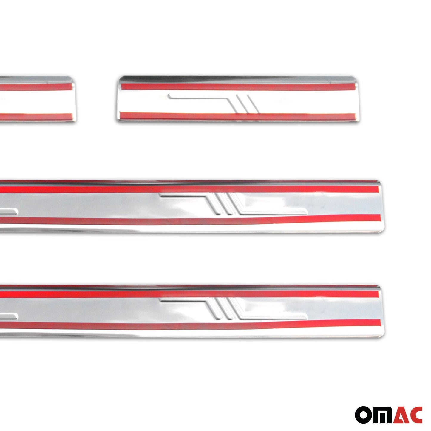 2003-2008 Toyota Corolla Sedan Door Sill Scuff Plate Scratch Protector Stainless Steel