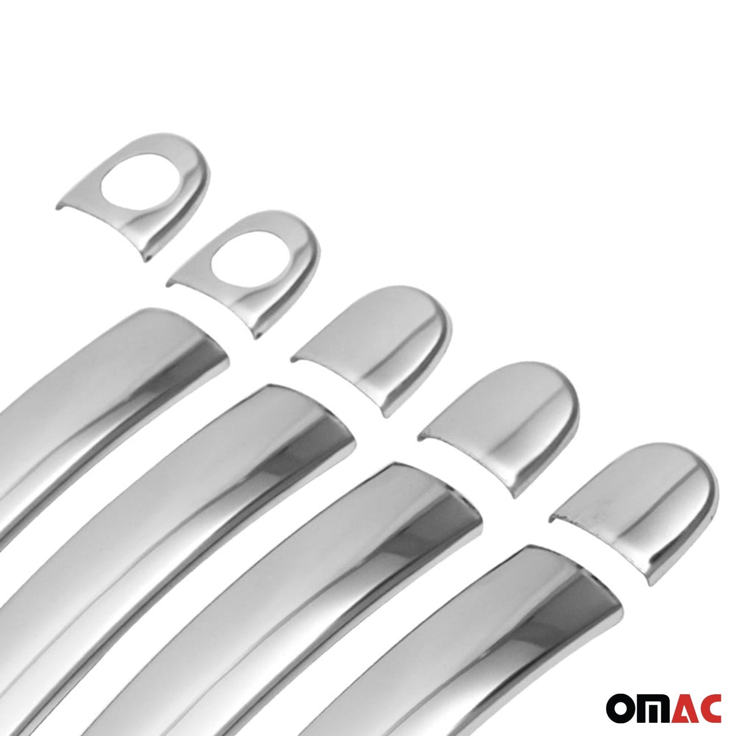 2011-2014 VW Jetta A6 Car Door Handle Cover Protector Stainless Steel Chrome 9 Pcs