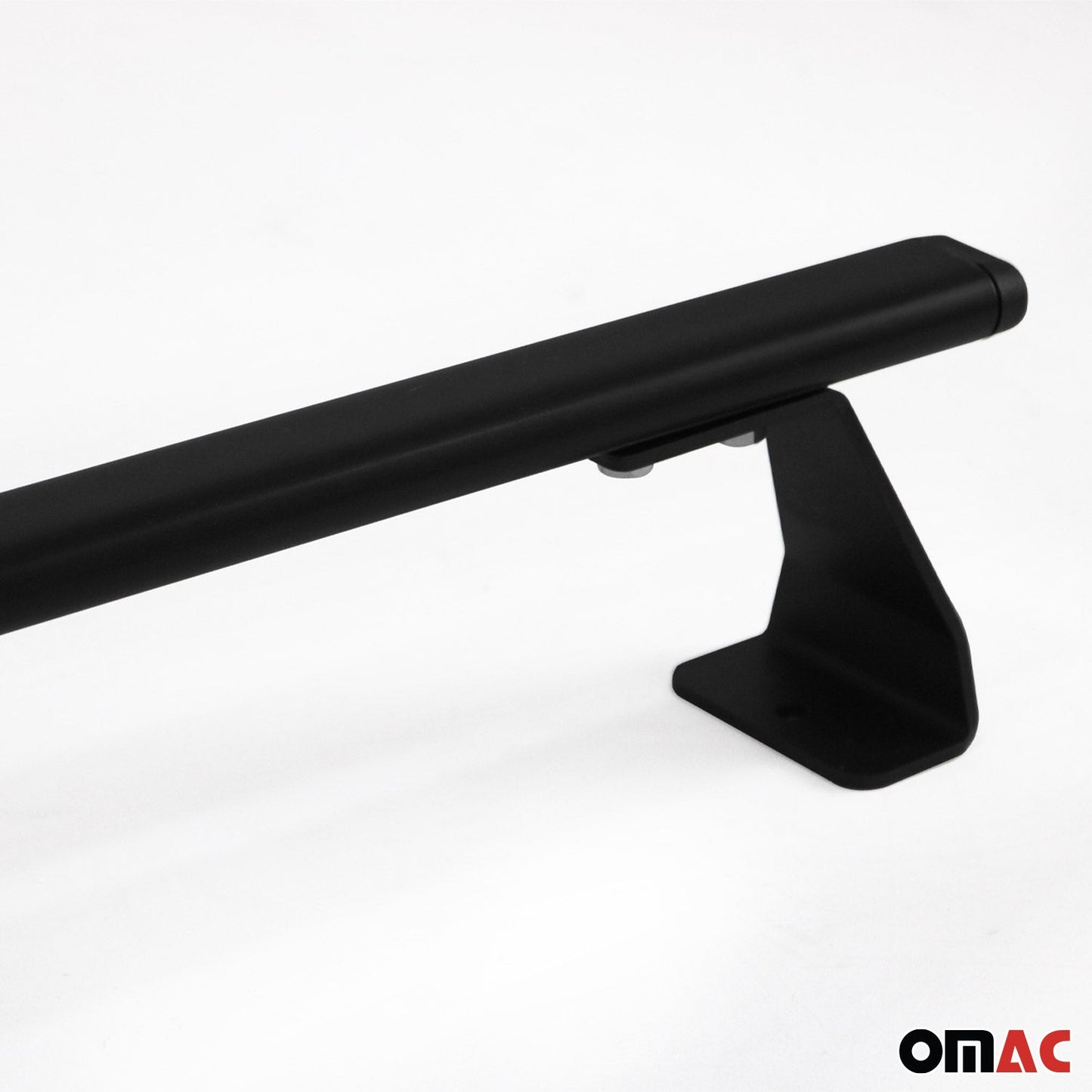 2015-2018 Chevrolet City Express Roof Rack Cross Bars Steel 3Pcs Black