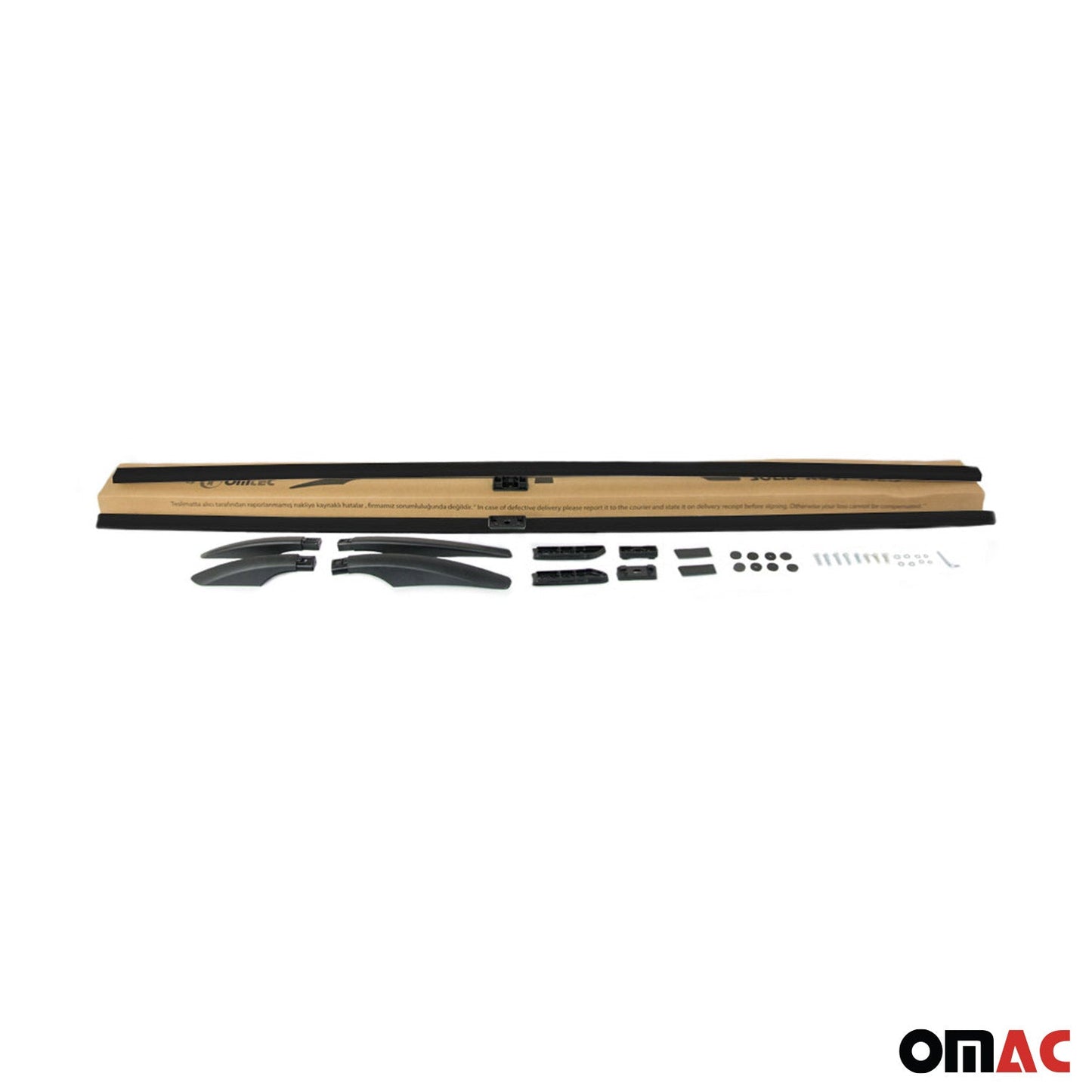2023-2026 Alfa Romeo Tonale Roof Rack Rails Side Rails Black