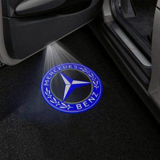 Mercedes-Benz C-Class C204 3rd Gen Coupe 2 Doors Premium Door Puddle Lights Various Designs 2012-2015