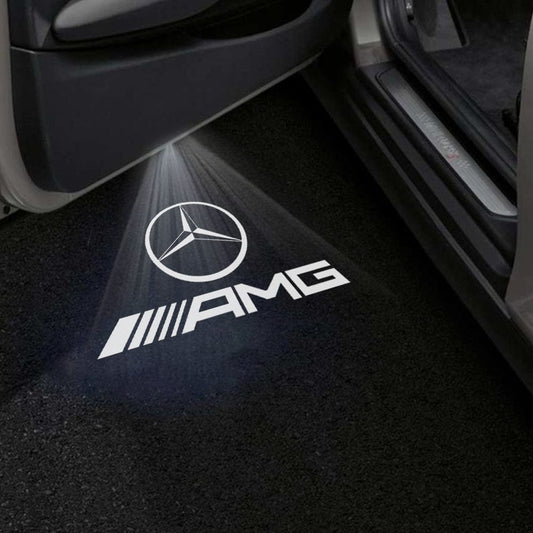 Mercedes-Benz C-Class 3rd Gen W204/AMG C63 Premium Door Puddle Lights Various Designs 2007-2014