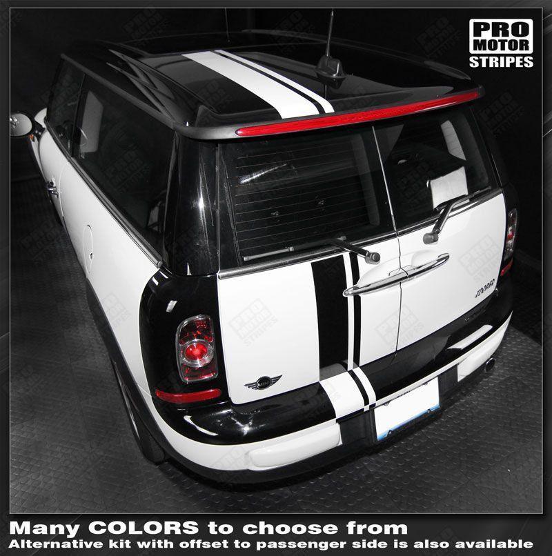 Mini Cooper 2008-2014 Clubman Sport Offset Top Stripes