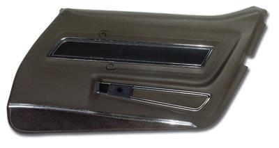 DOOR PANEL. DK BROWN DELUXE RH