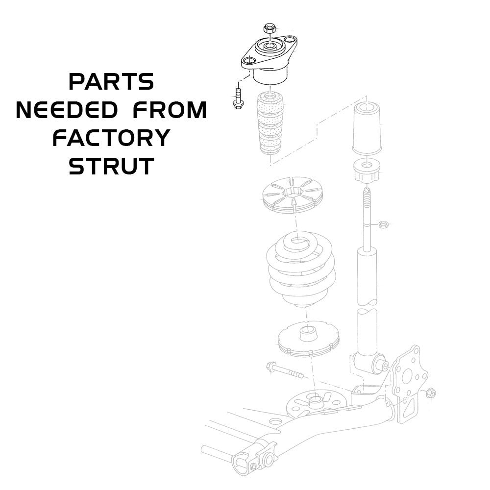 GODSPEED Volkswagen Passat (B5) FWD 1998-05 MAXX Coilovers