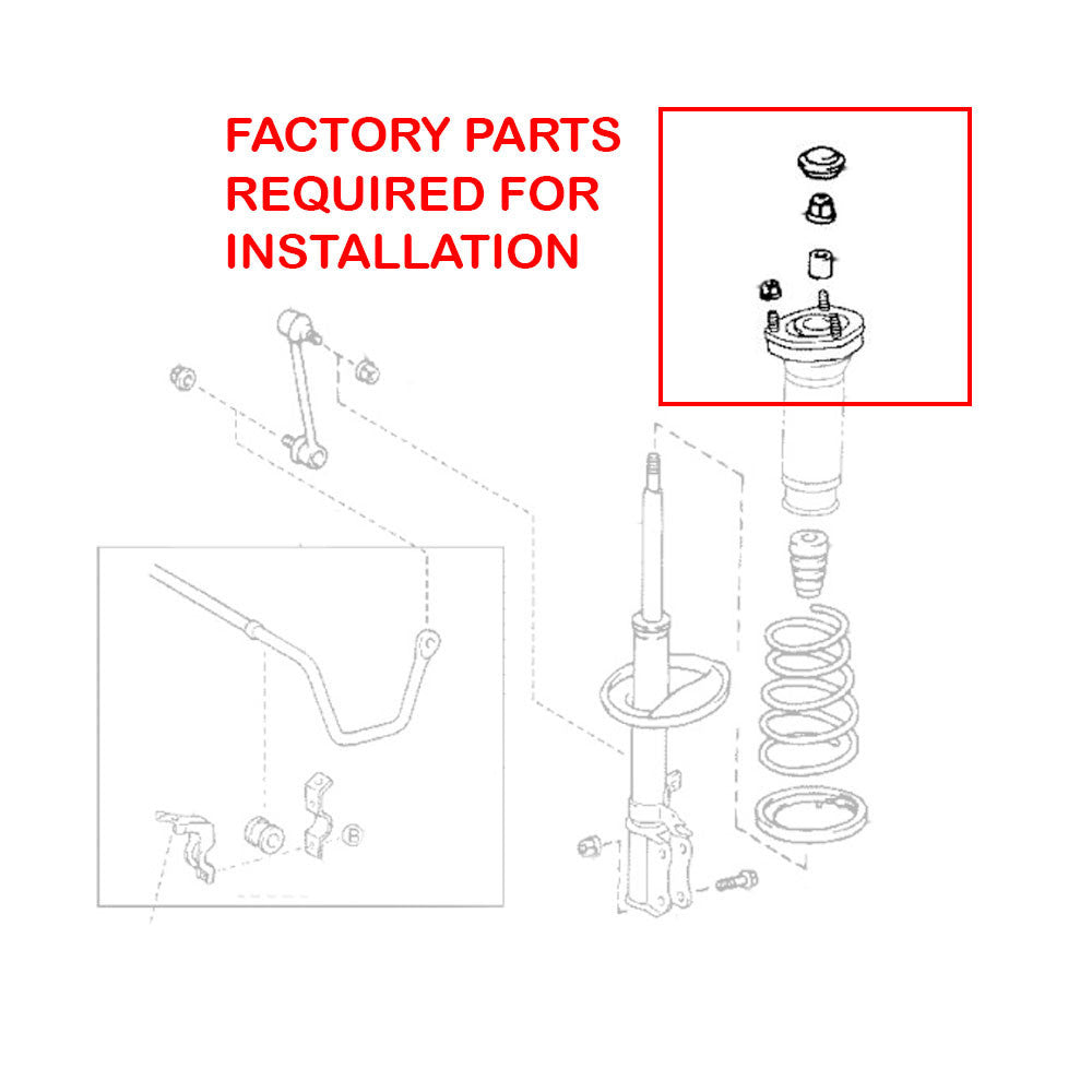 GODSPEED Toyota Solara (XV20) 1999-04 MAXX Coilovers