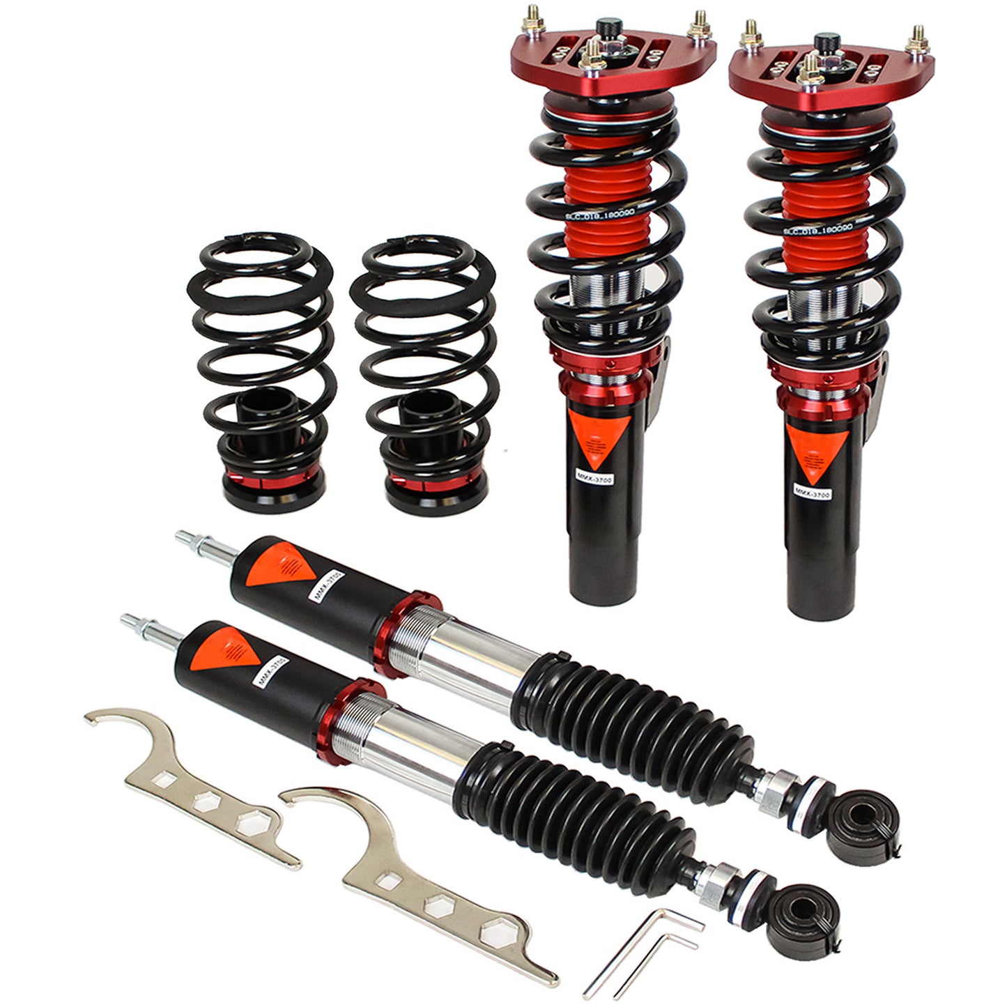 GODSPEED Volkswagen Passat FWD (B7/B8) 2012-21 MAXX Coilovers (54 mm Front Axle Clamp)