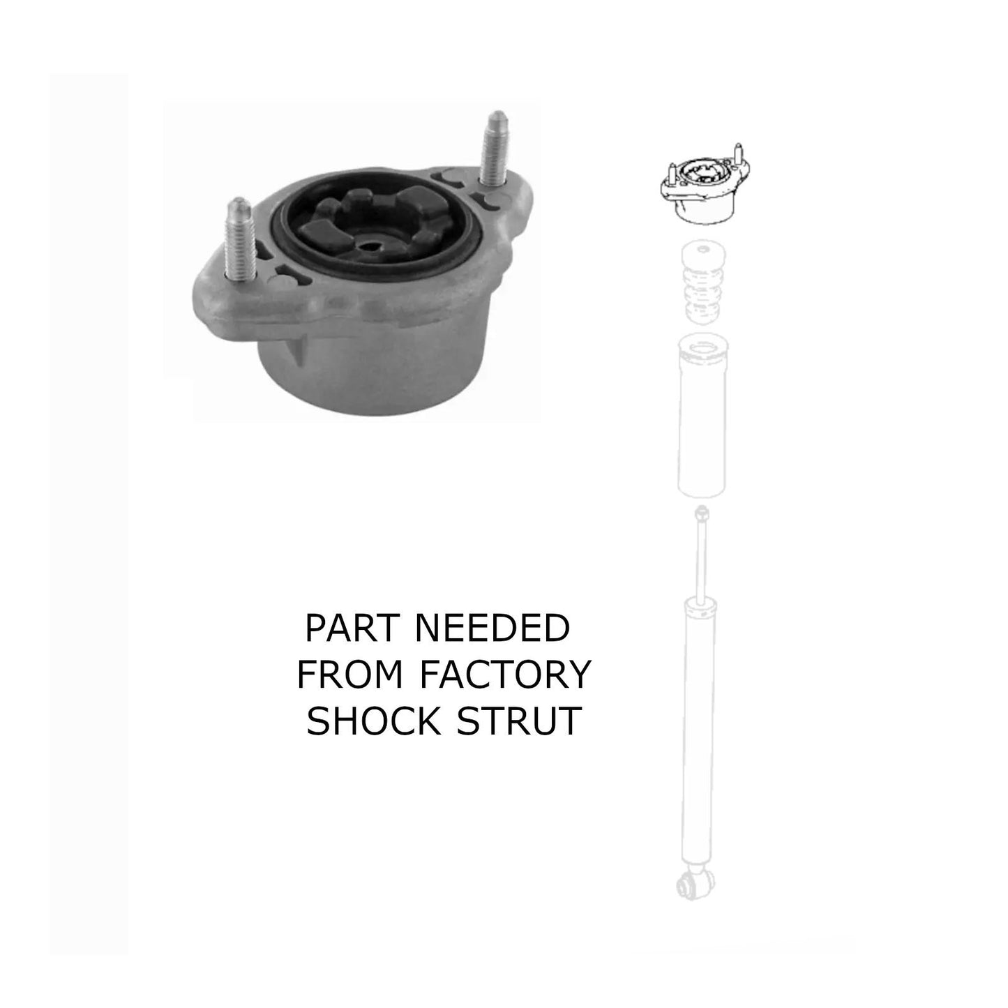 GODSPEED Mercedes-Benz C63 AMG (W204) 2008–2015 MAXX-Sports Inverted Coilovers – RWD