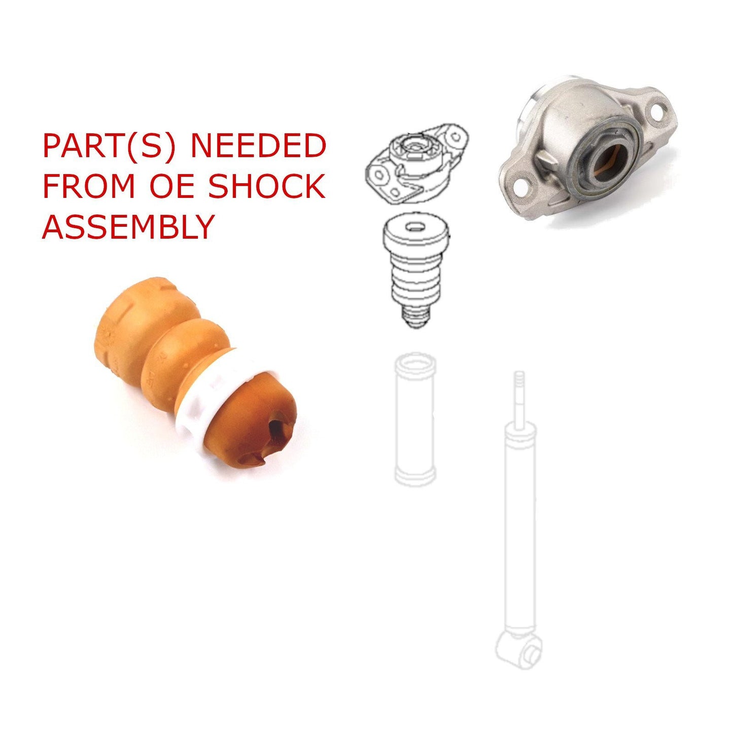 GODSPEED Audi A3 / A3 Quattro (8P) 2006-2013 MAXX-Sports Inverted Coilovers (54.5 mm FLM)