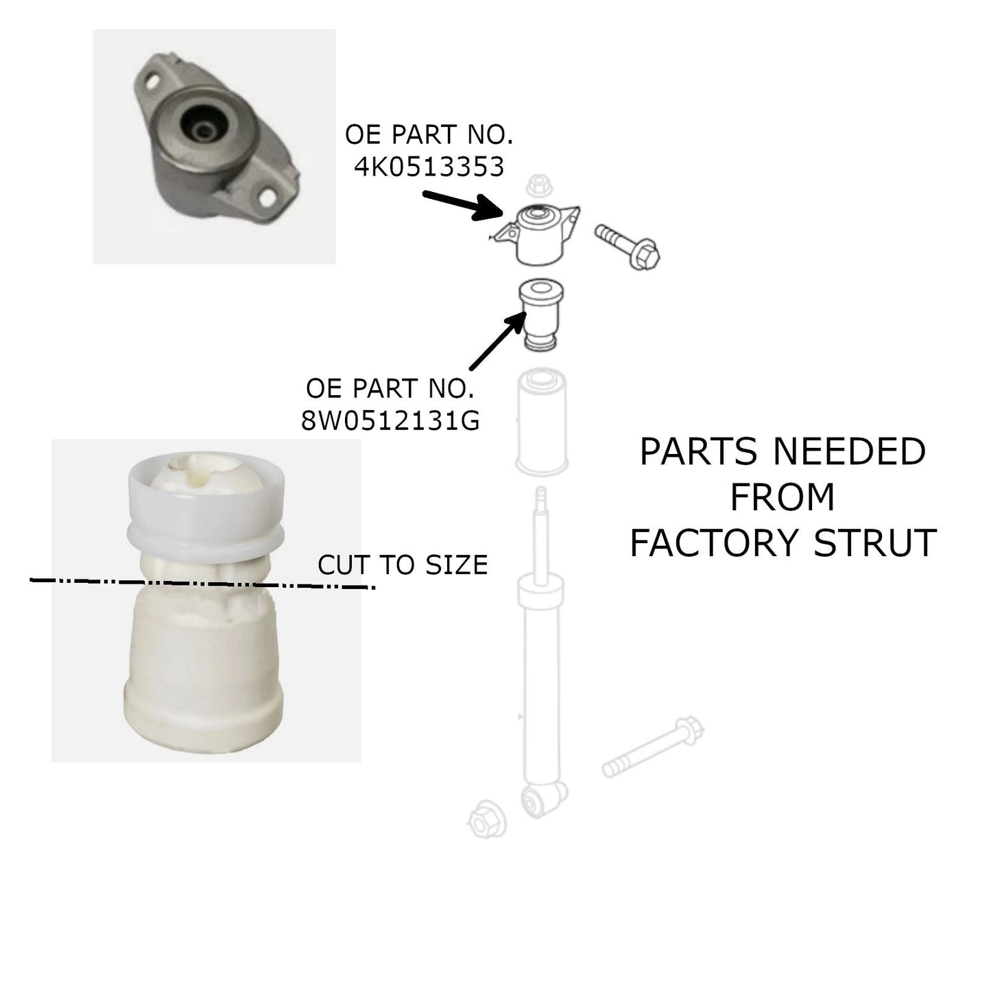 GODSPEED Audi A7 (4KS) 2019-2025 MAXX-Sports Inverted Coilovers (53 mm FLM)