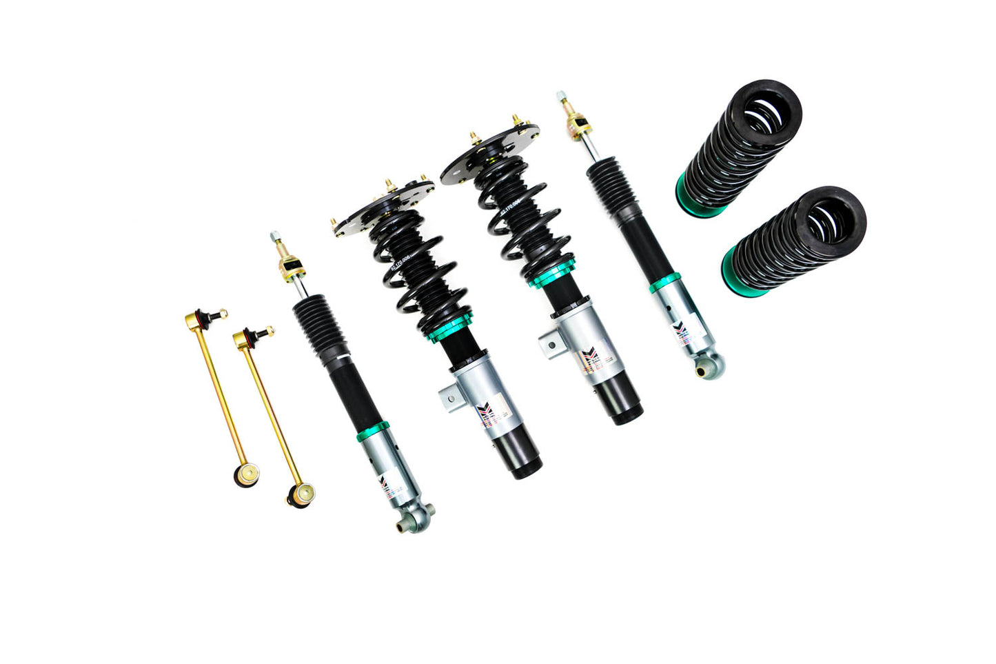 MEGAN RACING Euro II Series Coilover Kit – BMW 3-Series (2012–2018) / 4-Series Coupe (2014–2019) – RWD Only – 5-Bolt Front Strut – FREE SHIPPING