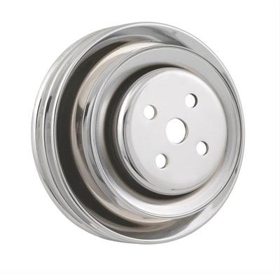 PULLEY W/P DBL SBF CA SMOG CHR