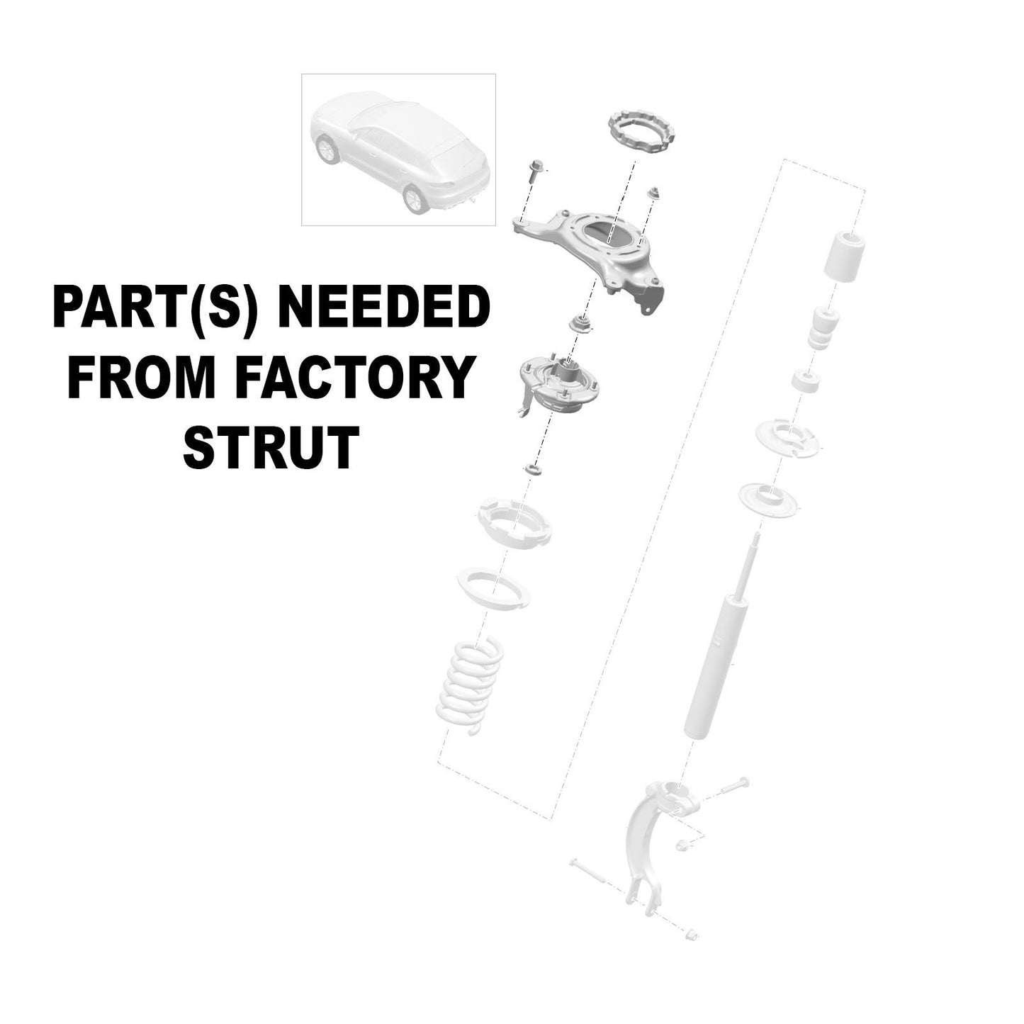 GODSPEED Audi A6 / A6 QUATTRO (C7) 2012-18 MonoRS Coilovers
