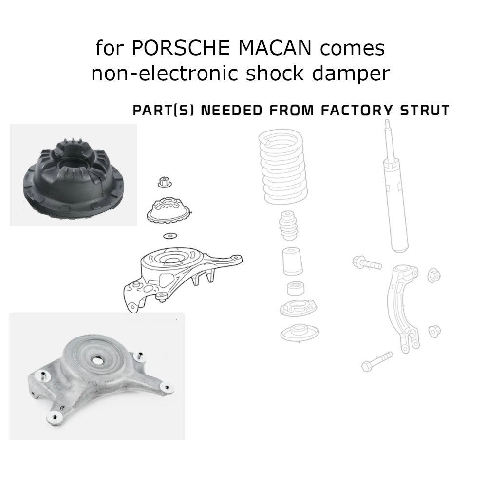 GODSPEED Porsche Macan (95B) 2015-24 MonoRS Coilovers