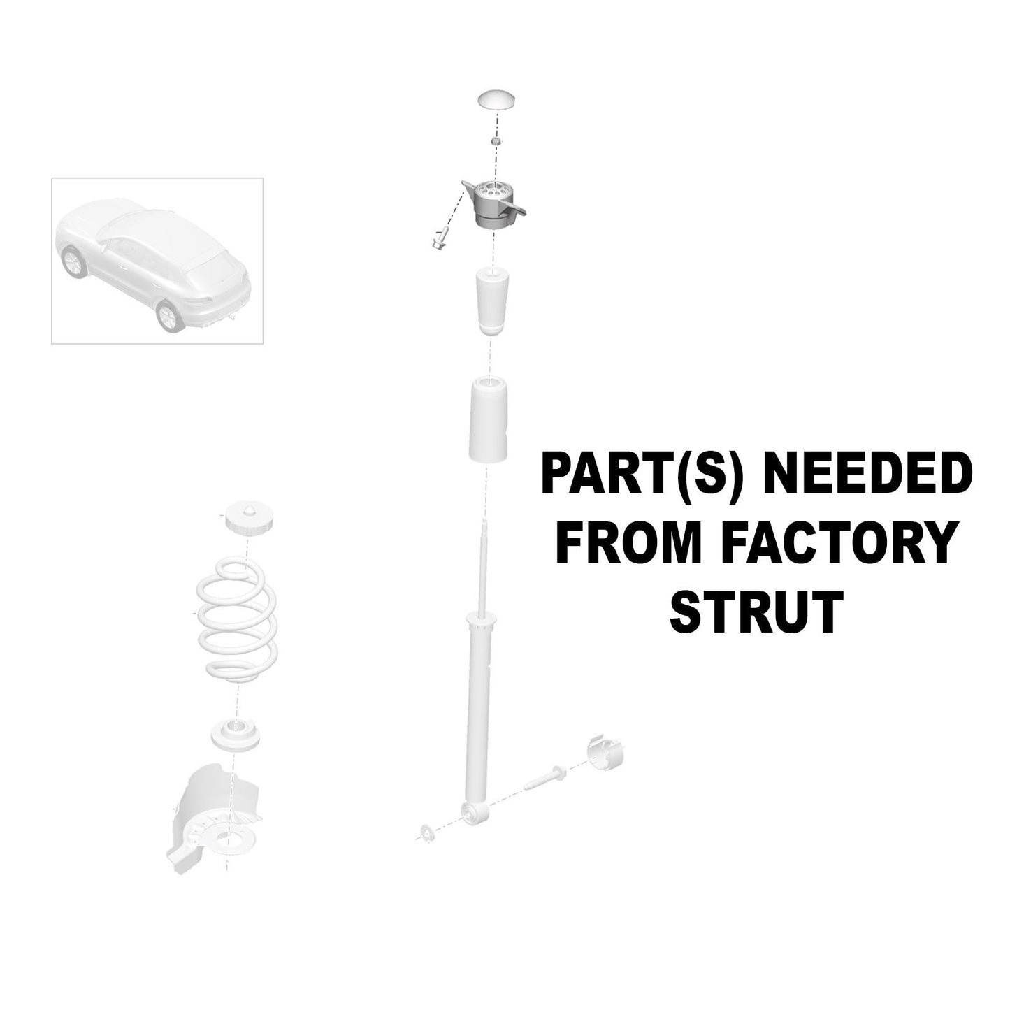 GODSPEED Audi A7 QUATTRO / S7 / RS7 (4G8) 2012-18 MonoRS Coilovers