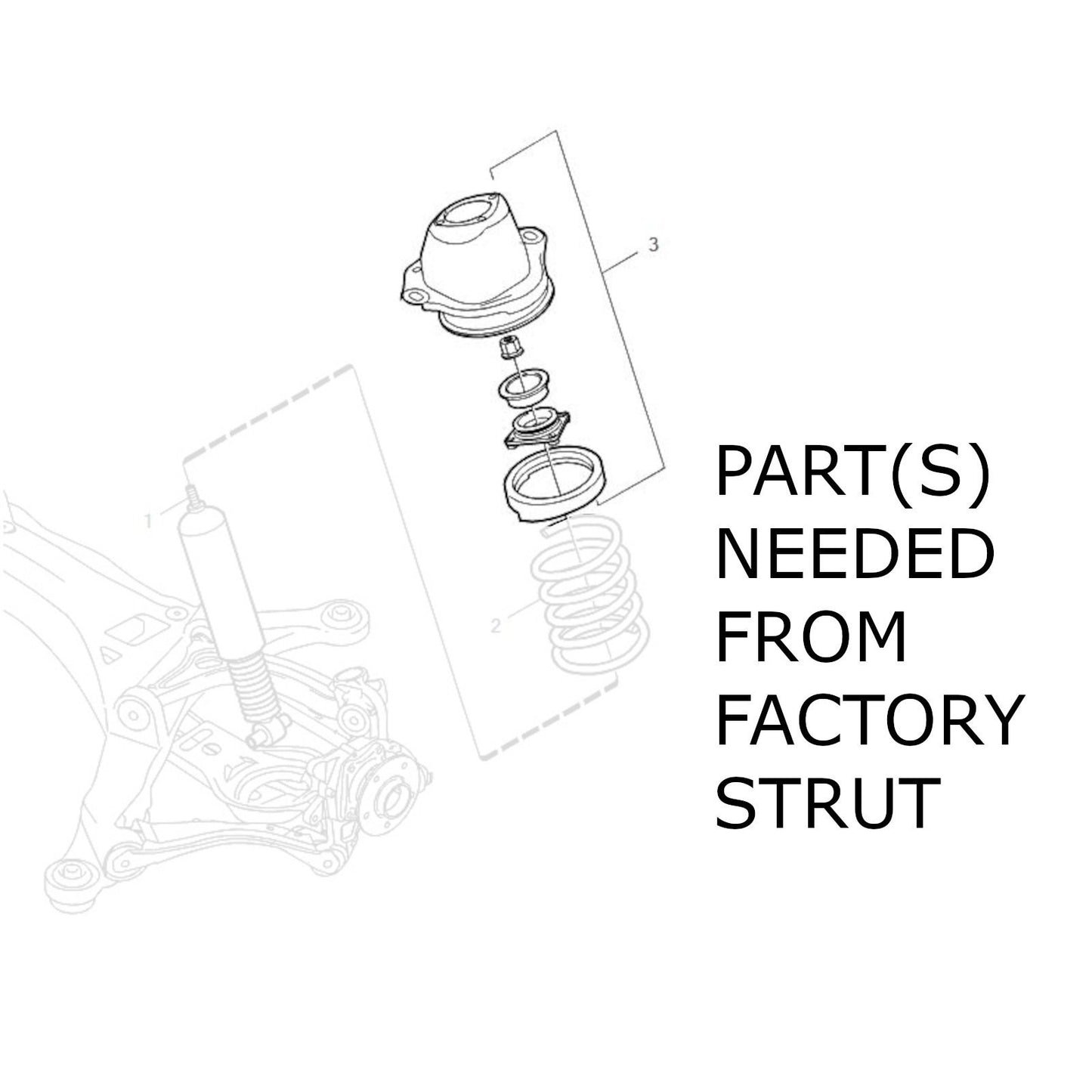 GODSPEED Volvo V70 FWD (P2) 2001-2007 MonoRS Coilovers
