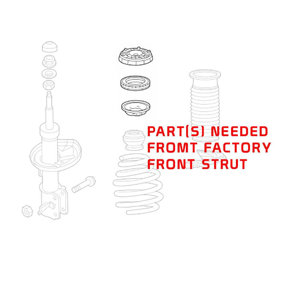 GODSPEED Buick Verano 2012-17 MonoSS Coilovers