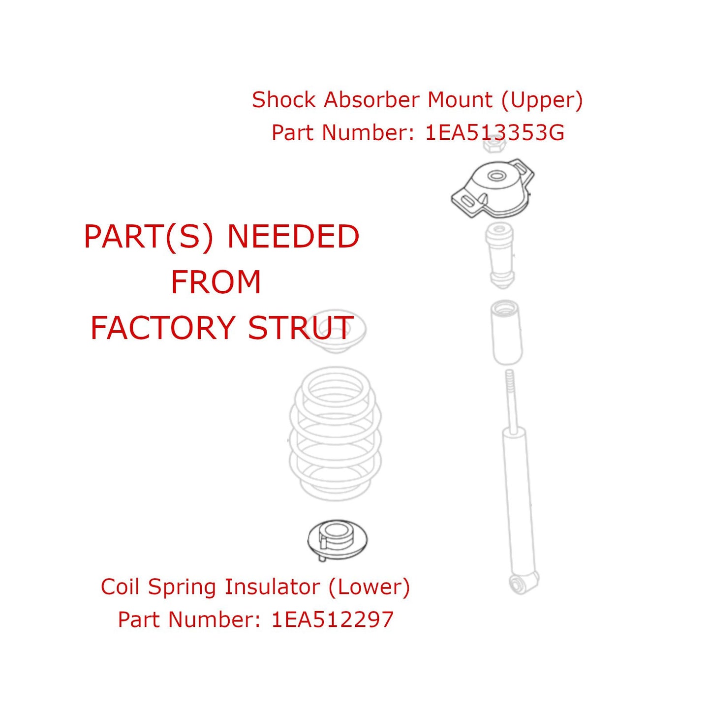 GODSPEED Volkswagen ID.4 (E21) 2021-25 MonoSS Coilovers Lowering Kit