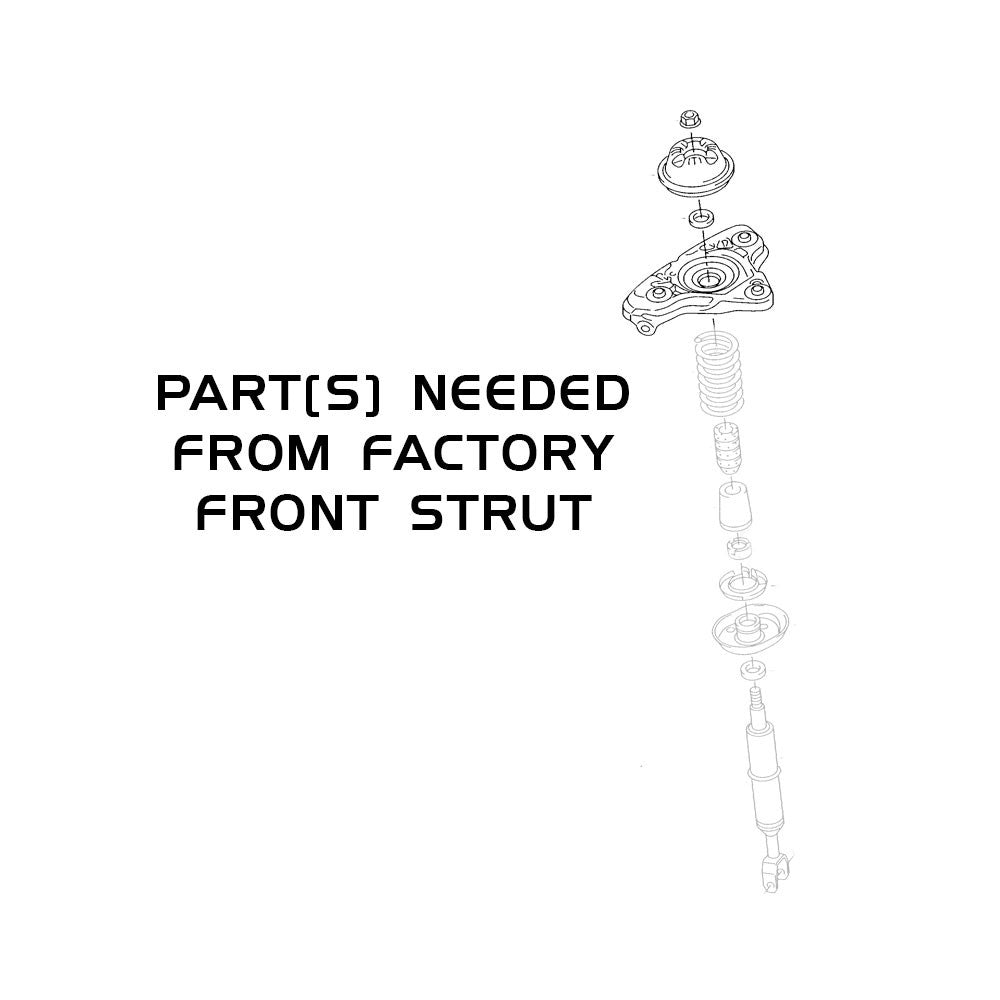 GODSPEED Audi A4 / A4 QUATTRO (B6/B7) 2002-09 MonoSS Coilovers