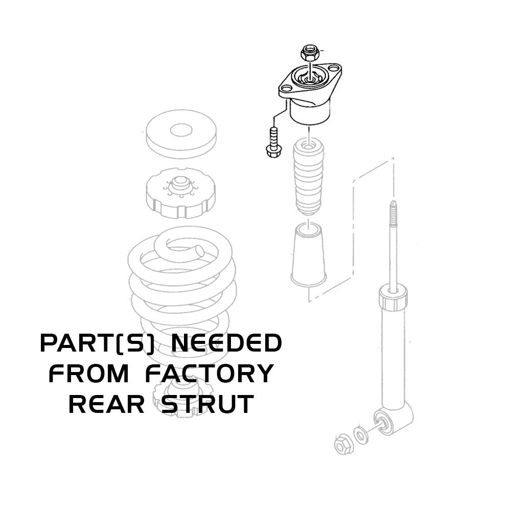 GODSPEED Audi A4 / A4 QUATTRO (B6/B7) 2002-09 MonoSS Coilovers