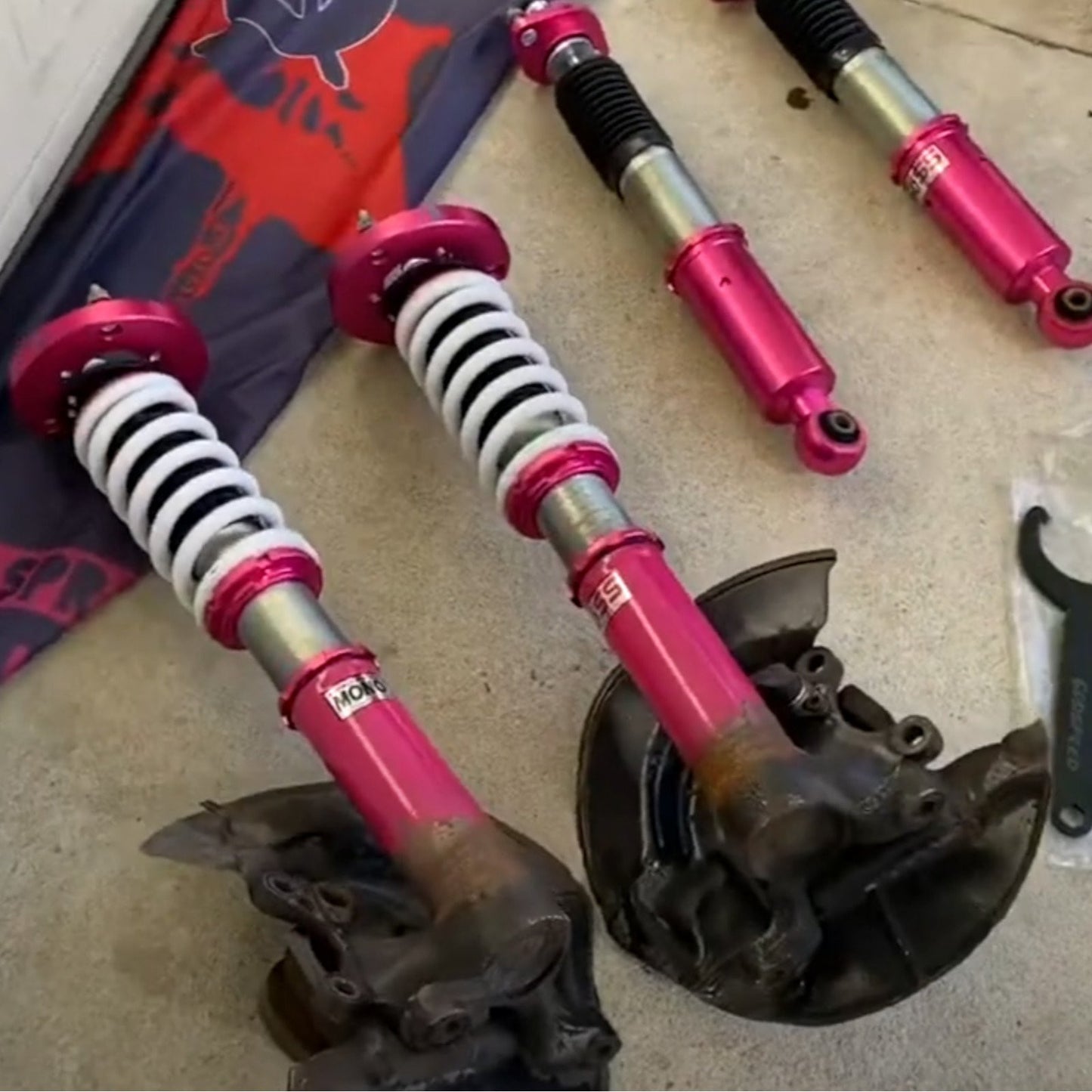GODSPEED BMW 3-Series RWD (E30) 1984-93 MonoSS Coilovers (No Spindle)