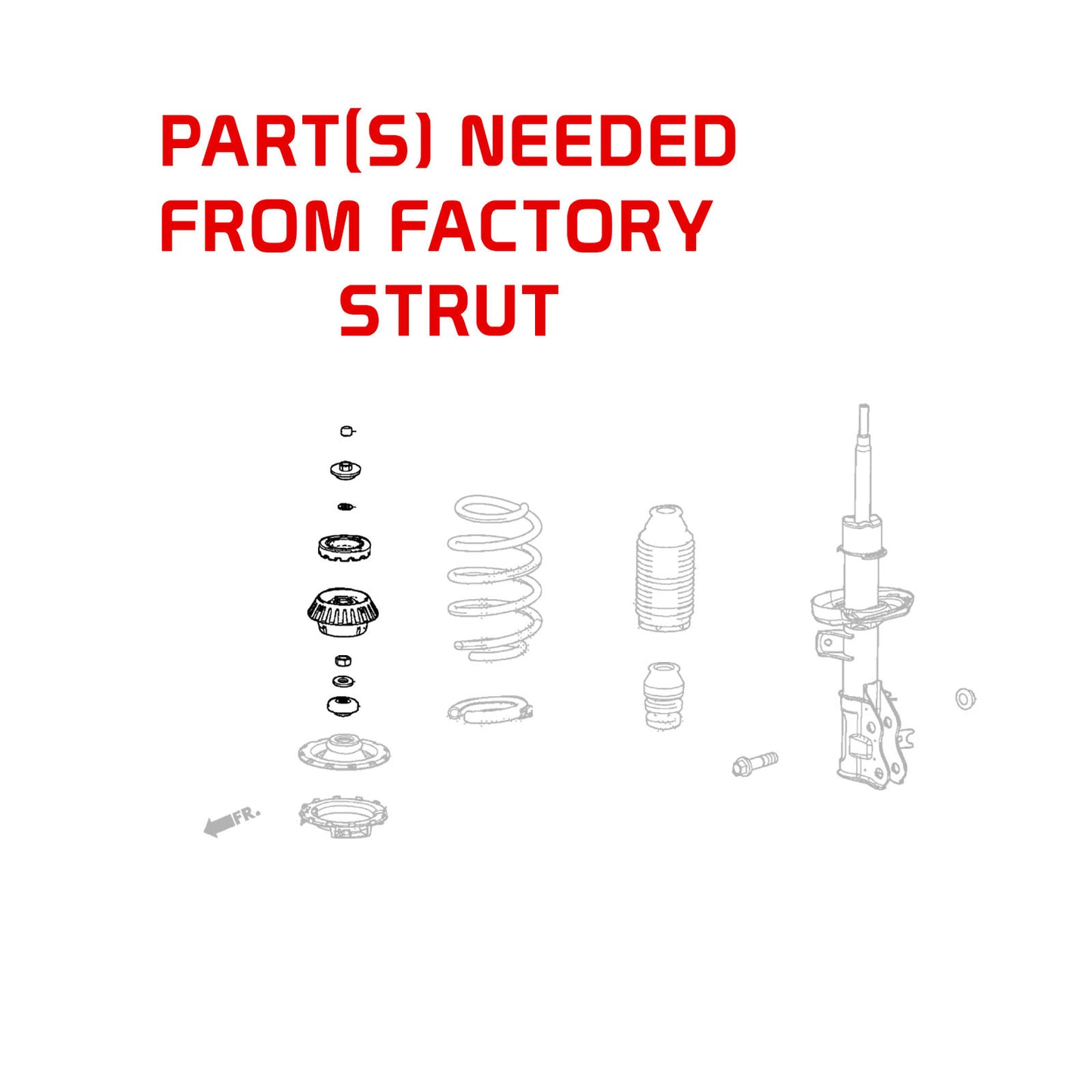 GODSPEED Honda HR-V (RU) 2016-22 MonoSS Coilovers