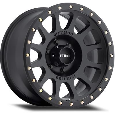 WHEEL 17X8.5 MATTE BLACK