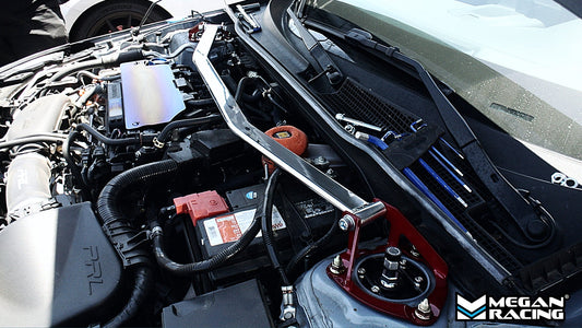 MEGAN RACING Front Upper Strut Bar for 2016-2021 Honda Civic Hatchback - MR-SB-HC22FU-1P