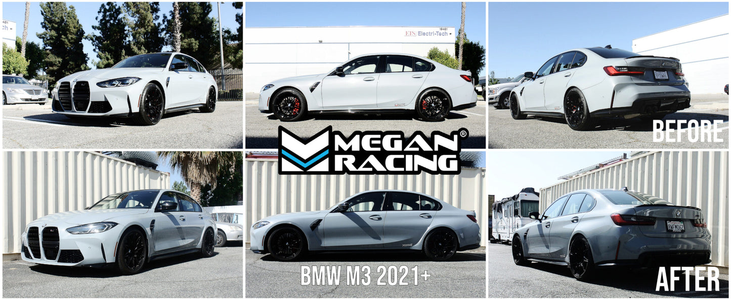 BMW M2 23–26 / M3 21–26 / M4 21–26 (G80/G82/G87 – AWD Only) EURO II Series Coilover Kit – MEGAN RACING – FREE SHIPPING