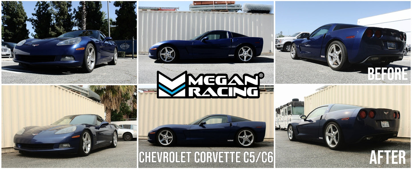 Chevrolet Corvette C5/C6 1997–2013 – Track Series Coilover Suspension Kit (Coil Conversion) | FREE SHIPPING