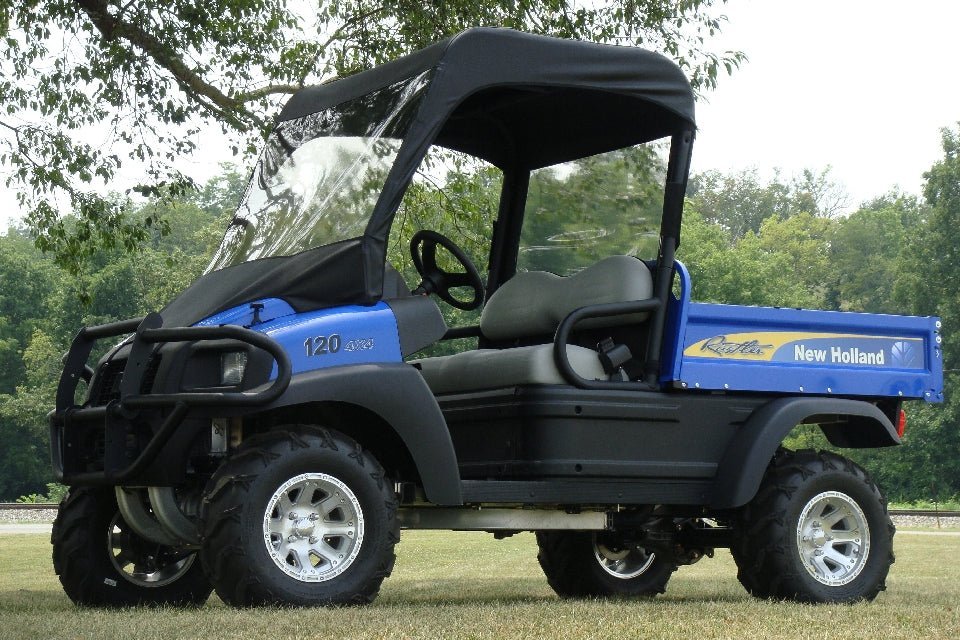 New Holland Rustler 120/125 - Vinyl Windshield/Top/Rear Combo