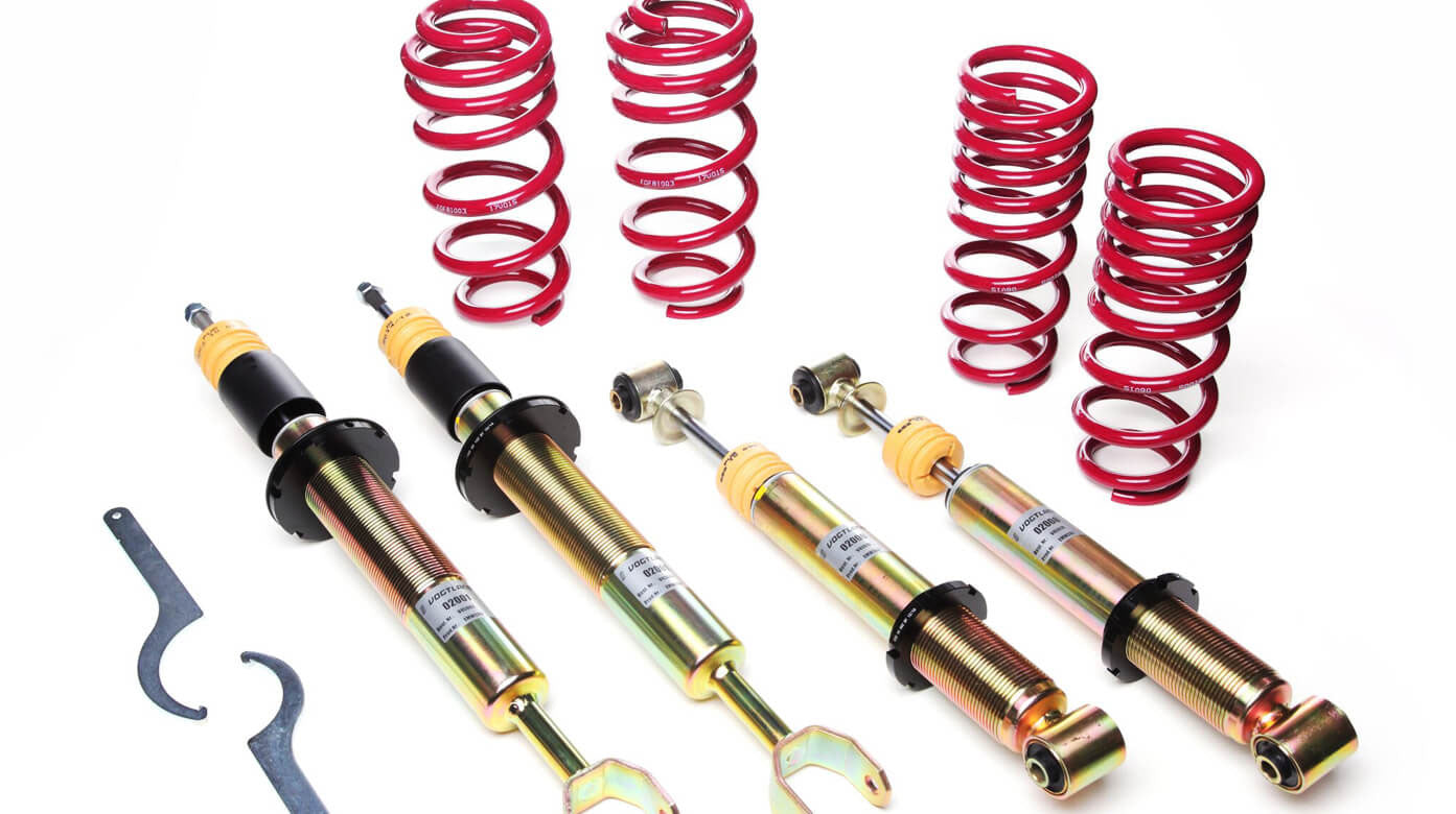 968326 VOGTLAND Height Adjustable Coil Over Kit Ford Fiesta, 4 cyl, Years 10 - 16